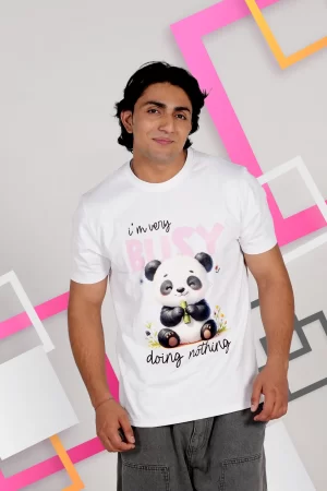 I m very Busy Tshirt Men